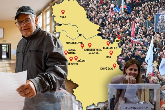 LOKALNI IZBORI U SRBIJI Glasa se u 10 mesta: Izborna tišina na snazi, pravo glasa ima više od 215.000 GRAĐANA