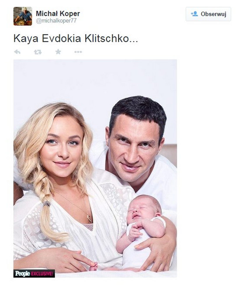 Wladimir Kliczko, Hayden Panettiere i Kaya