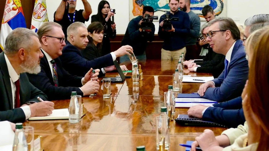 Razgovori Vučića i ukrajinske delegacije u Beogradu u maju | Foto: Fonet