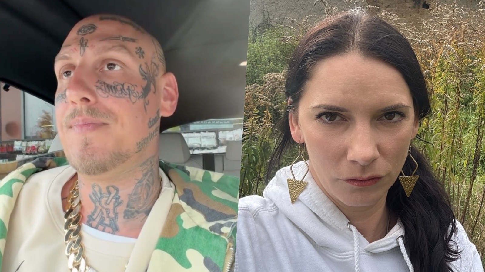 Raper Separ a hudobníčka Dorota Nvotová.