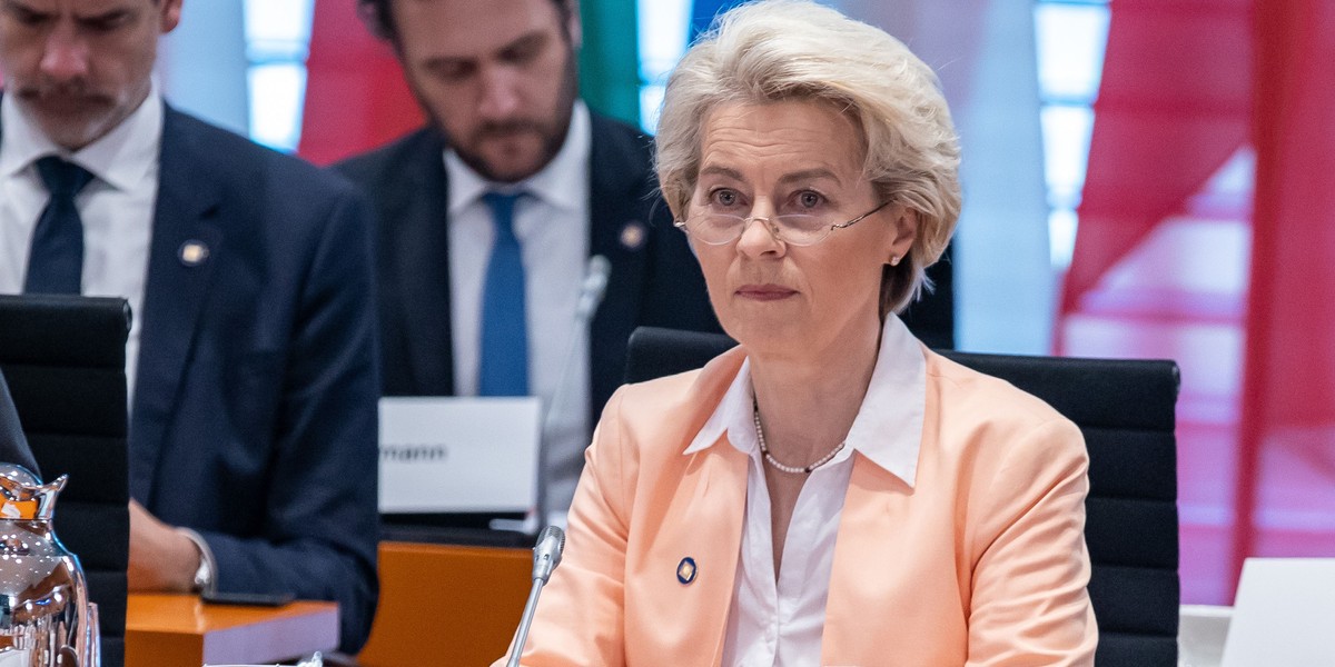 Przewodnicząca Komisji Europejskiej Ursula von der Leyen