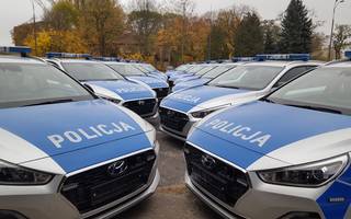 Nowe radiowozy. Policja w Polsce przesiada się do aut Hyundai