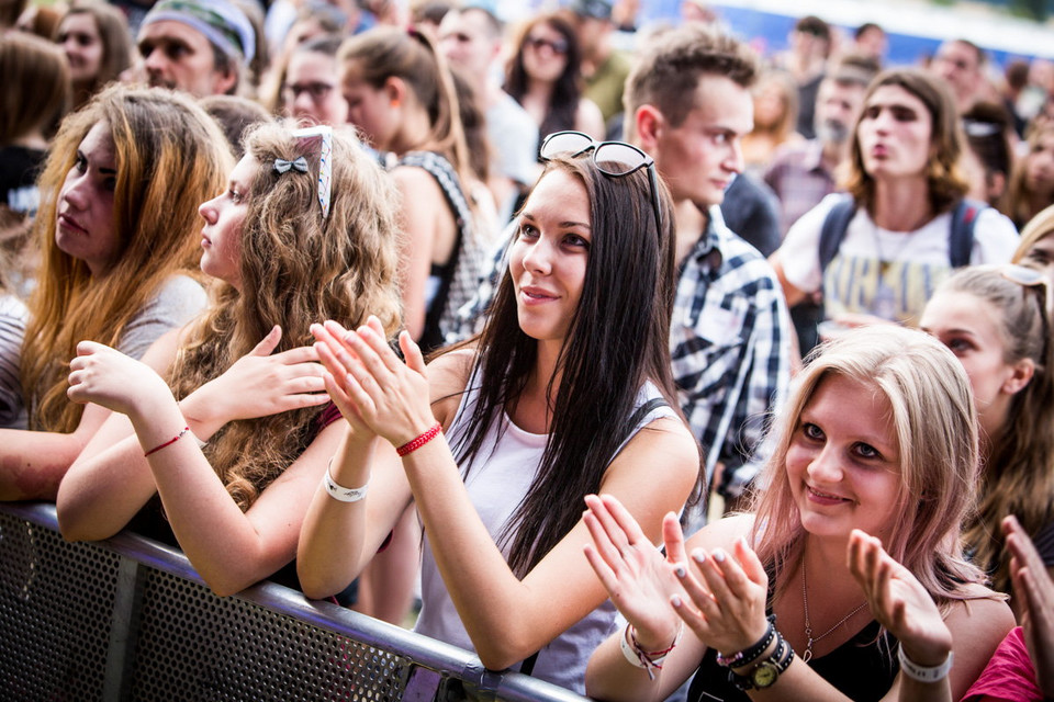 Jarocin 2015: publiczność na koncercie Curly Heads