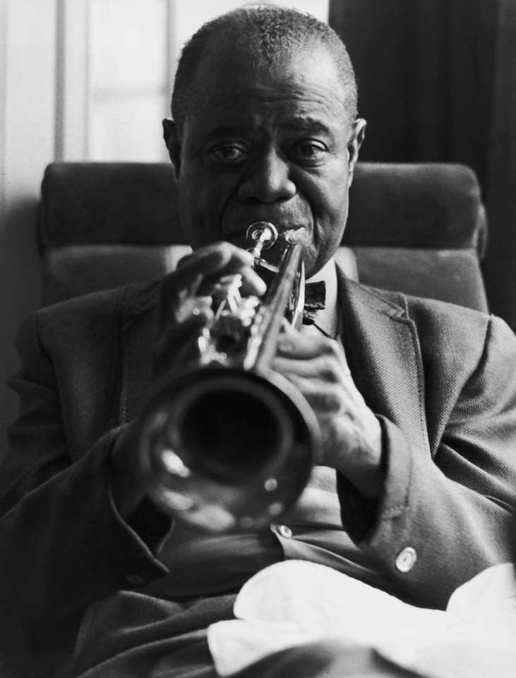 Louis Armstrong (fot. Getty Images)