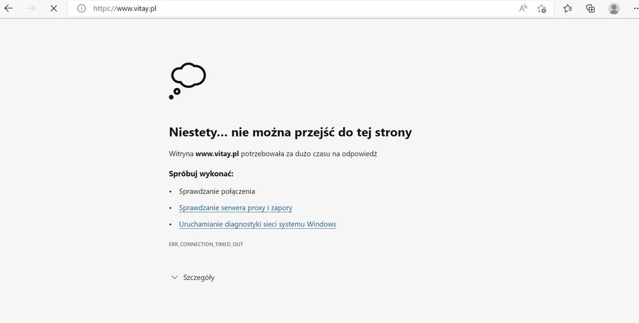 Strona programu VITAY Orlenu może nie działać przez zwiększone zainteresowanie kierowców