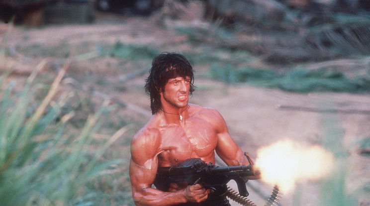Stallonét a Rocky-filmek mellett Rambo karaktere emelte a világsztárok közé /Fotó: Northfoto