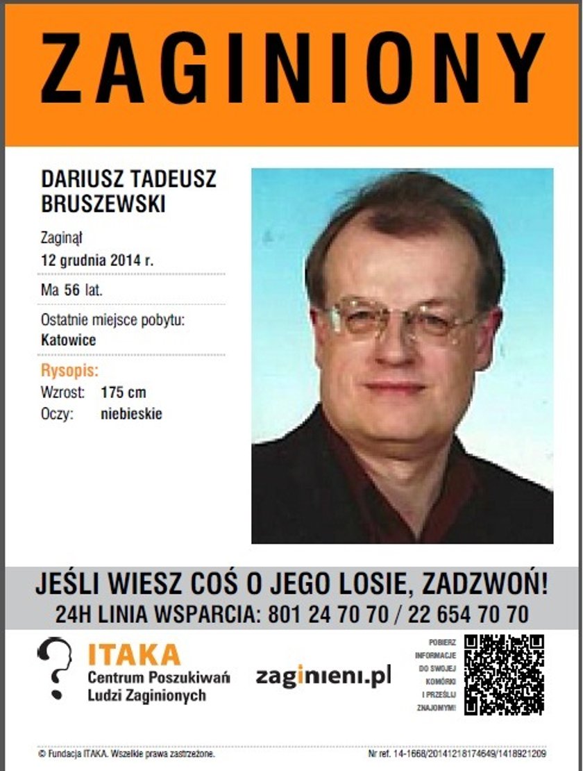 Poszukiwany Dariusz Bruszewski