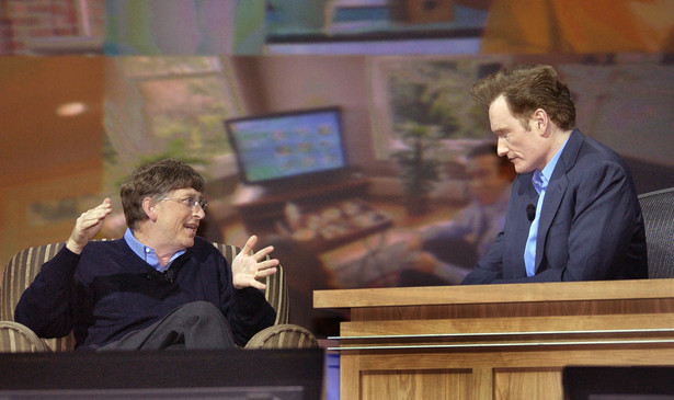 Bill Gates w programie Conan O'Briena
