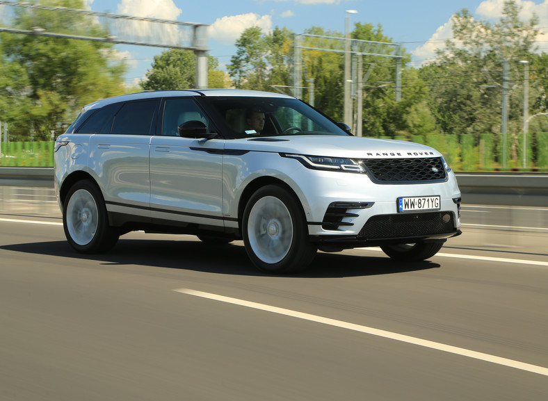 Range Rover Velar P300 z czterocylindrowym benzyniakiem