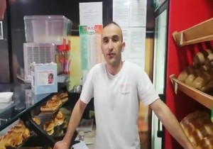 Đura, vlasnik pekare Roma, izvinjava se zbog pokazivanja simbola Velike Albanije