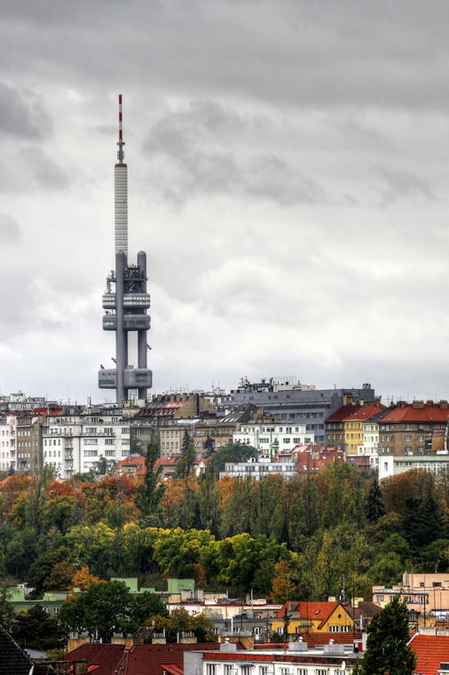 Praga, Zizkov i wieża tv