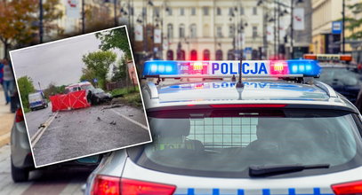 Dramat na drodze! Młody kierowca zginął na miejscu, pasażer trafił do szpitala