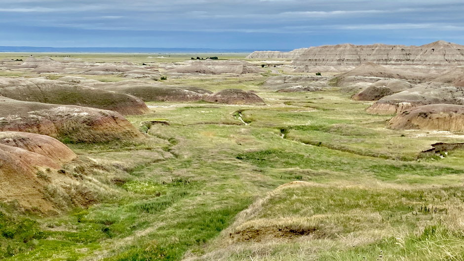 Panorama Parku Narodowego Badlands