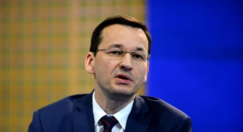 Polish Development and Finance Minister Mateusz Morawiecki has told reporters that a new airport in Warsaw will serve up to 50 million passengers per year