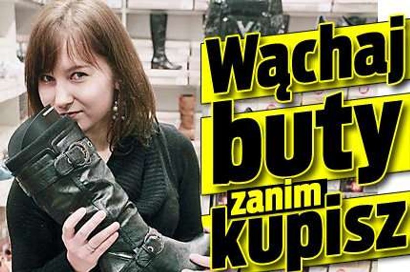 Naukowcy: Wąchaj buty zanim kupisz!