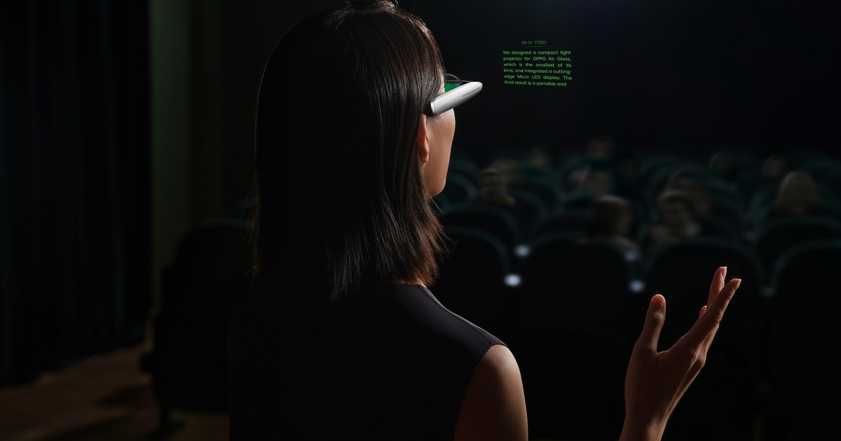 OPPO introduces Air Glass, featuring creative Cicada Wing design and self-designed Spark Micro Projector - Vimarsana News
