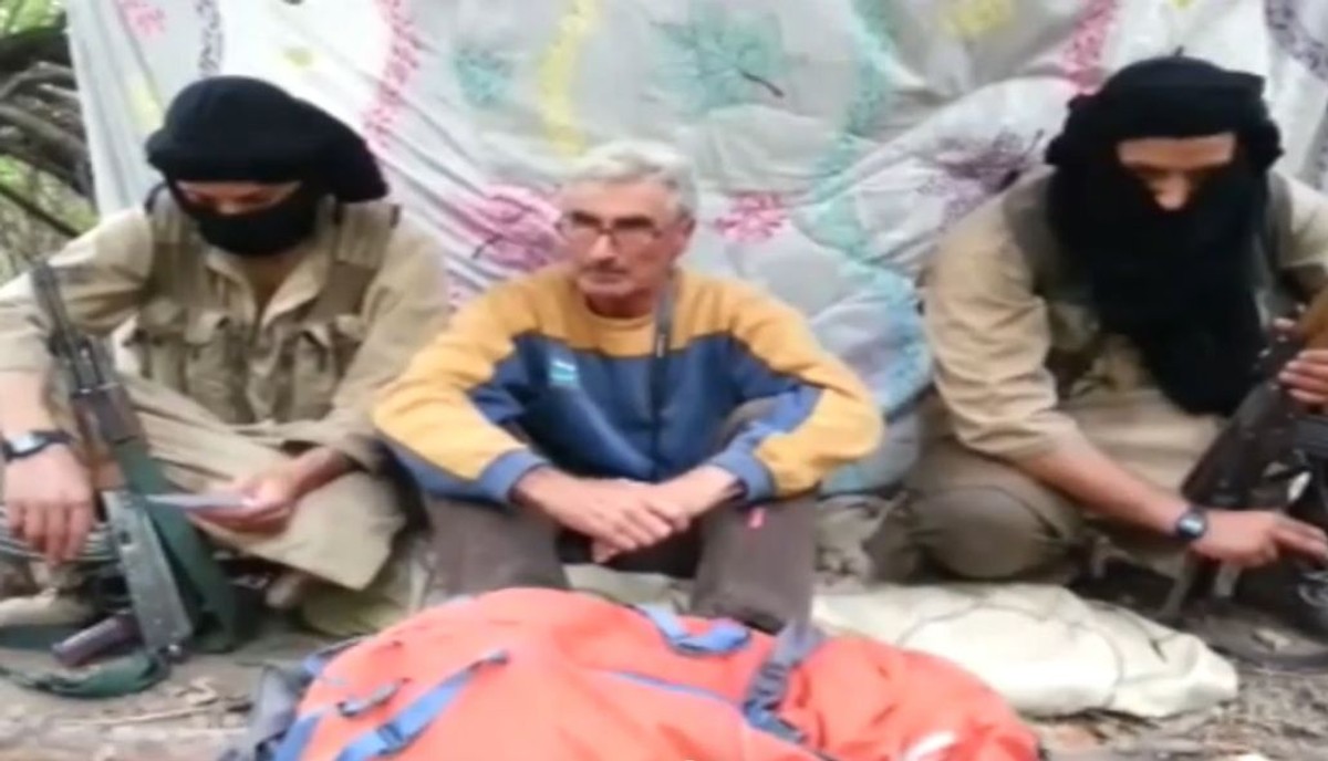 Stopklatka z opublikowanego filmu