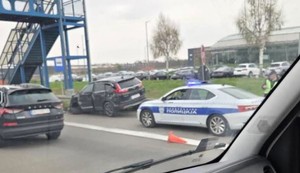 Saobraćajna nesreća kod Autokomerca