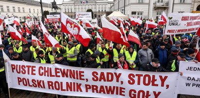 Rolnicy w stolicy, a minister uciekł do Wrocławia