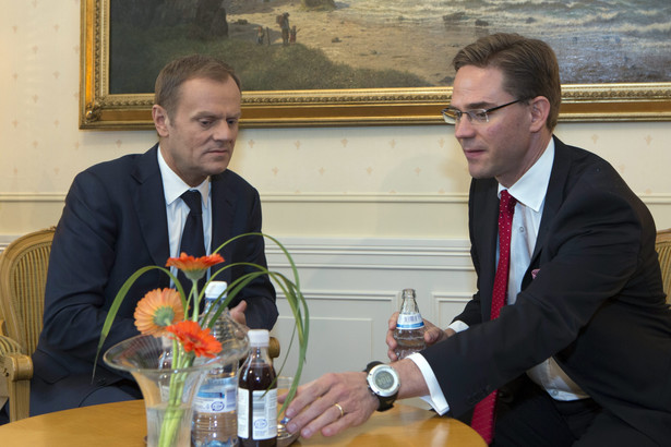 Donald Tusk w Helsinkach