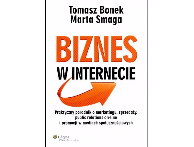 Tomasz Bonek, Marta Smaga 'Biznes w internecie' (Oficyna Wolters Kluwer, Warszawa 2012).
Internet to od dawna już nawet nie przyszłość, ale po prostu teraźniejszość każdego biznesu. W myśl zasady: jeśli nie ma Cię w sieci, to prawdopodobnie nie istniejesz. Dwoje specjalistów od nowych mediów postanowiło zebrać w jednej ksiażce wszystko, co wiemy dziś na temat robienia e-interesów. Jak i gdzie się reklamować? Czy korzystać z usług Google? Jak budować firmowy e-sklep? Jaką politykę przyjąć wobec mediów społecznościowych? Niskie bariery wejścia i potencjał rozwoju tkwiący w sieci jeszcze długo będą sprawiały, że takie książki będą potrzebne. A ta Bonka i Smagi jest jeszcze na dodatek czytelna, przejrzysta i bardzo przyjazna odbiorcy.