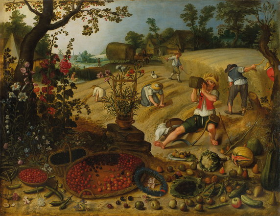 Sebastiaan Vrancx, "Alegoria lataok" (1618)
