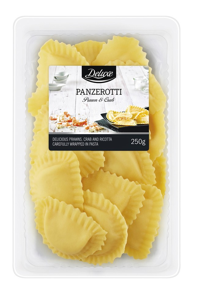 Pierożki Panzerotti z farszem krewetkowo-krabowym (6,99 zł/250 g/1 opak.)