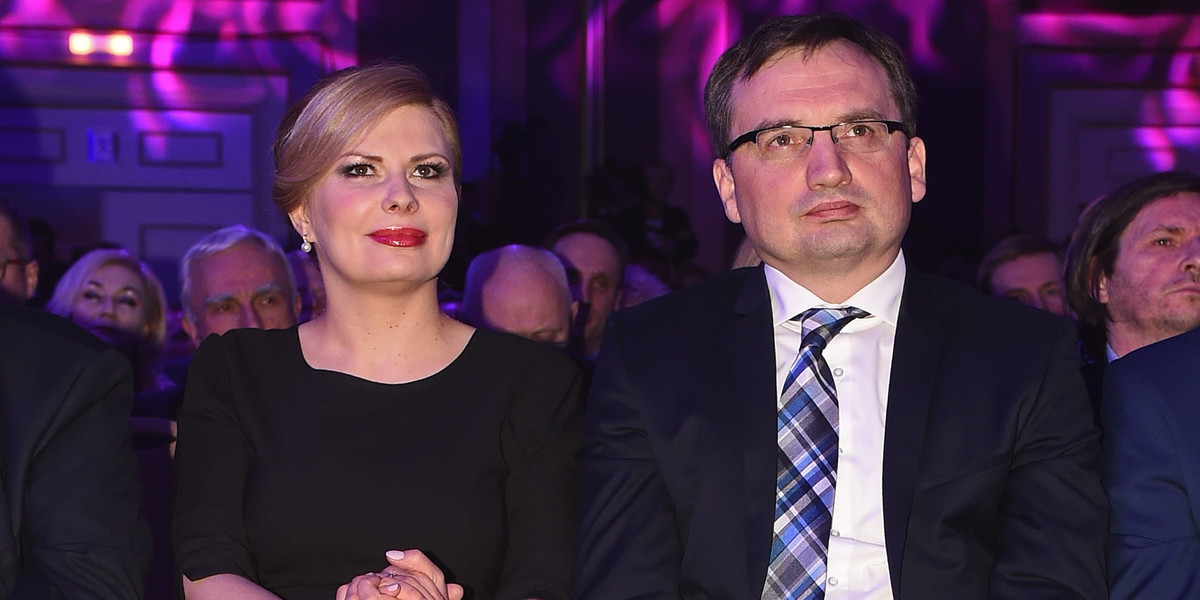 Zbigniew Ziobro i Patrycja Kotecka