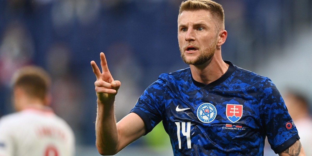 Milan Skriniar ustalił wynik spotkania Polski ze Słowacją.