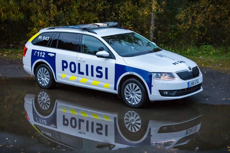 Radiowóz fińskiej policji