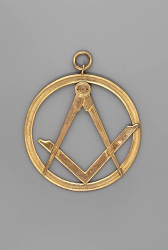 Klejnot Mistrza loży „Wolność Odzyskana” na wschodzie Lublina, 1811, nr  inw. 208693 MNW