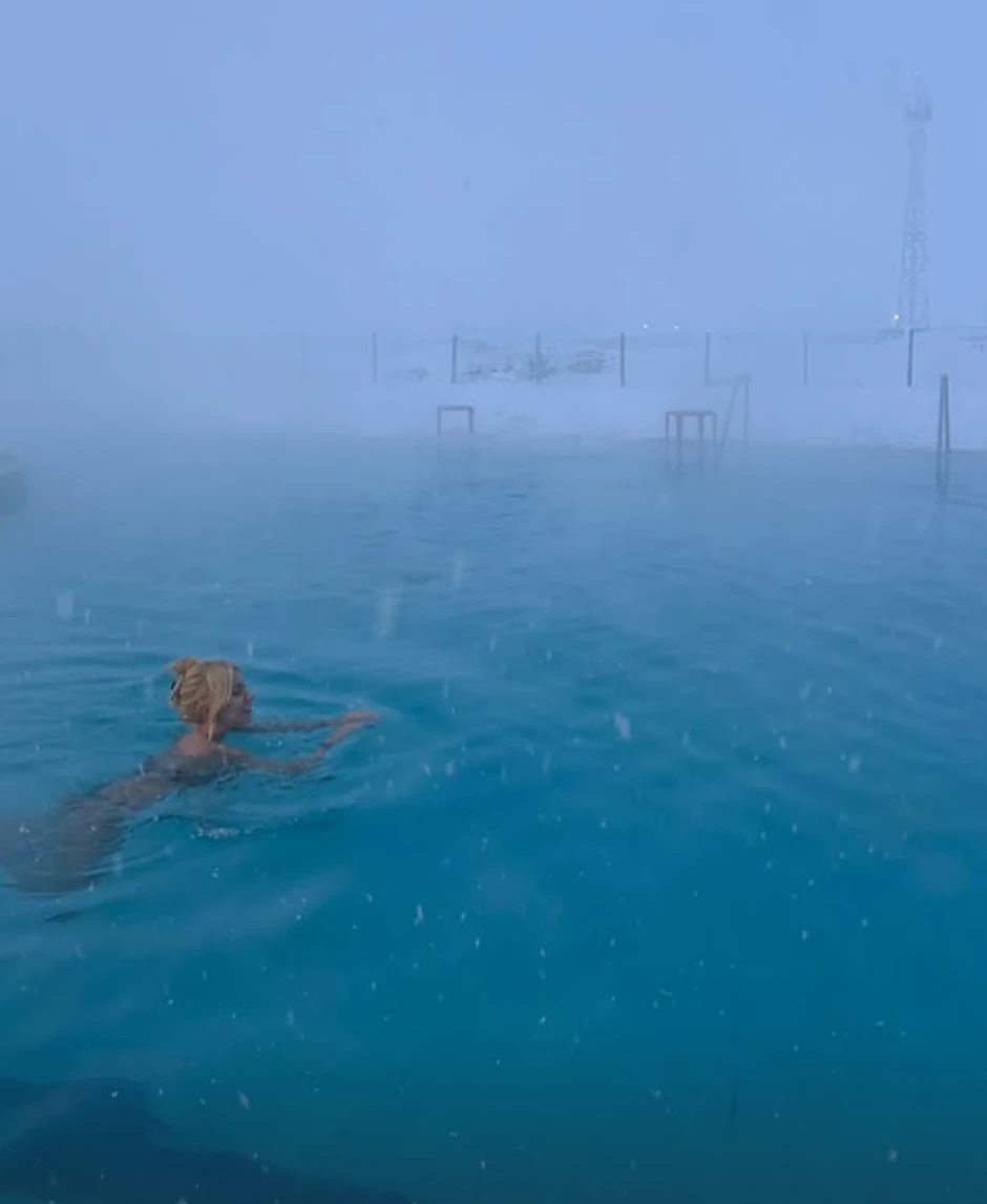 Bojana Ristivojević u bazenu