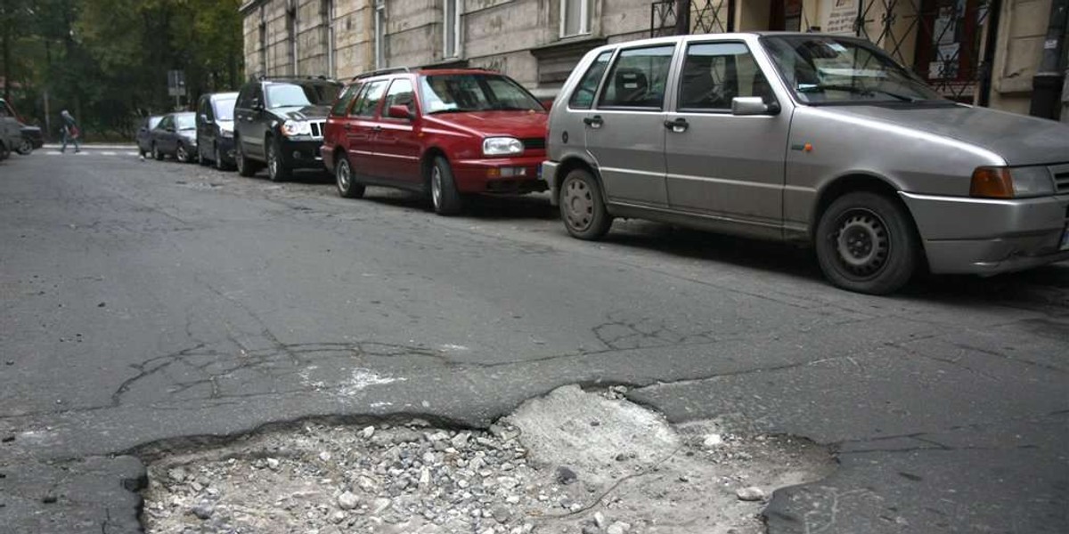 Remontujcie drogi zamiast stawiać parkomaty