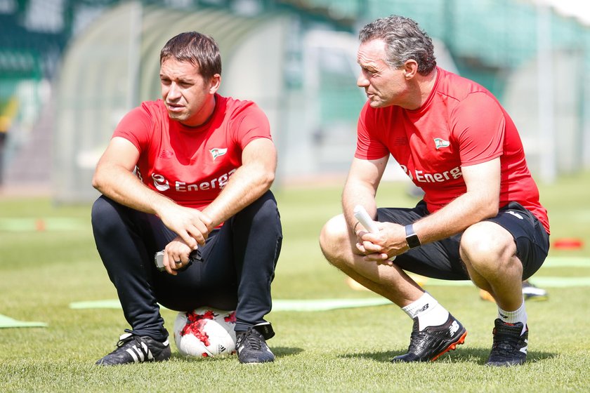 Pilka nozna. Ekstraklasa. Lechia Gdansk. Trening. 01.08.2017