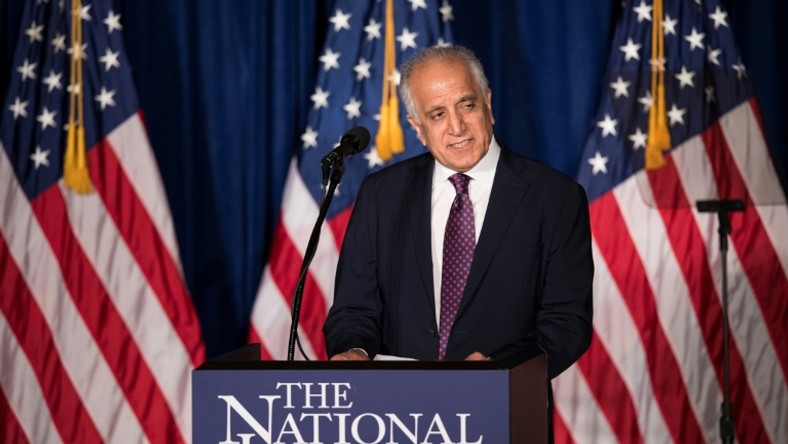 US peace envoy Zalmay Khalilzad, pictured in 2016, will travel to Afghanistan, China, India and Pakistan on the trip lasting through January 21