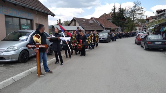 Sahrana Jelice Radović