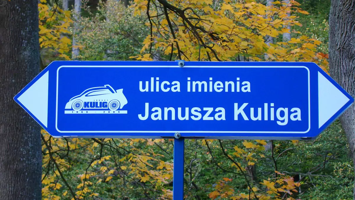 Janusz Kulig patronem ulicy w Walimiu