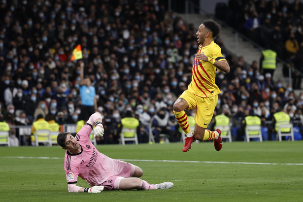 Pierre-Emerick Aubameyang i Thibaut Courtois