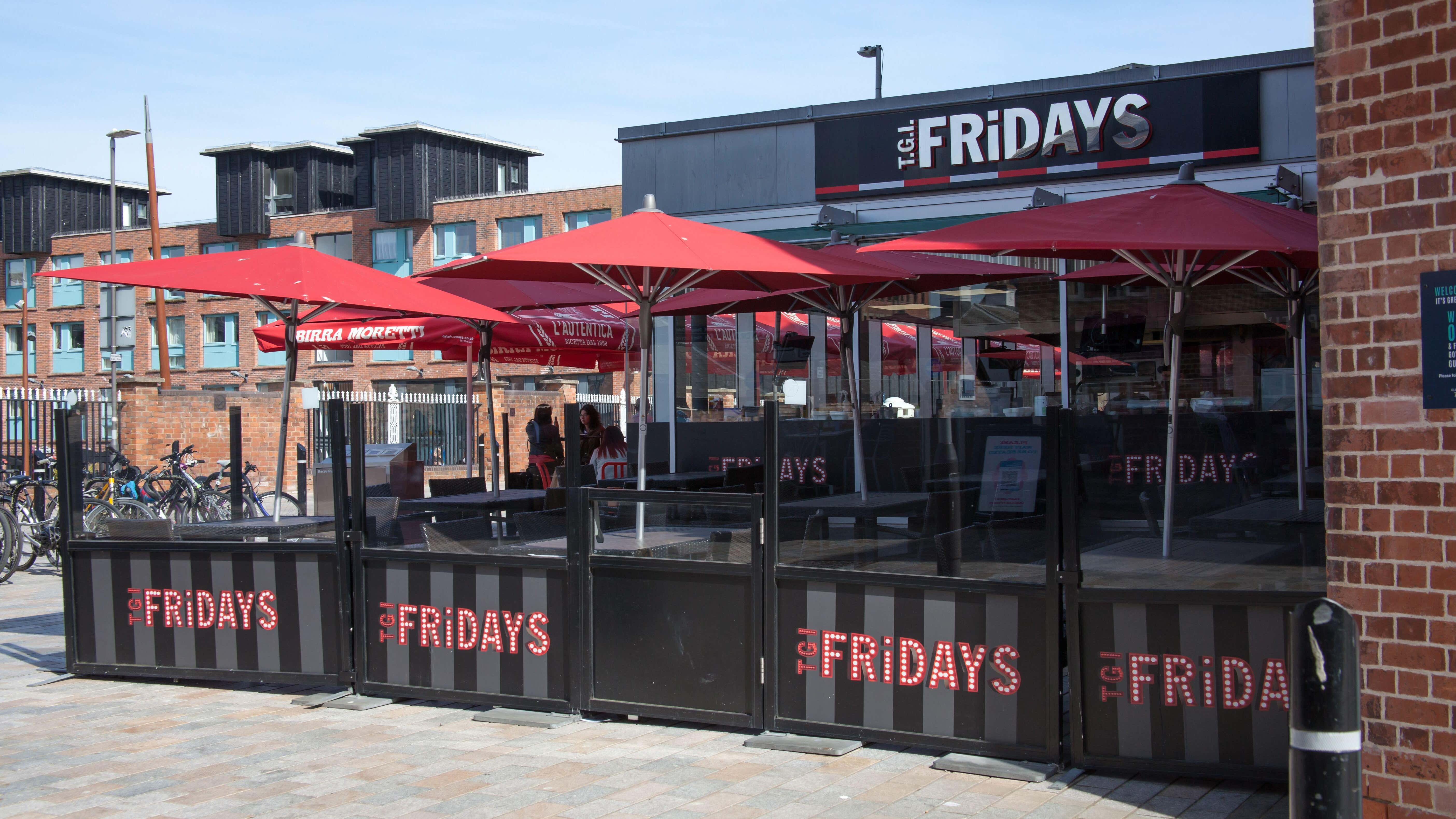 TGI Fridays shuts 16 UK restaurants immediately as 456 workers lose jobs
