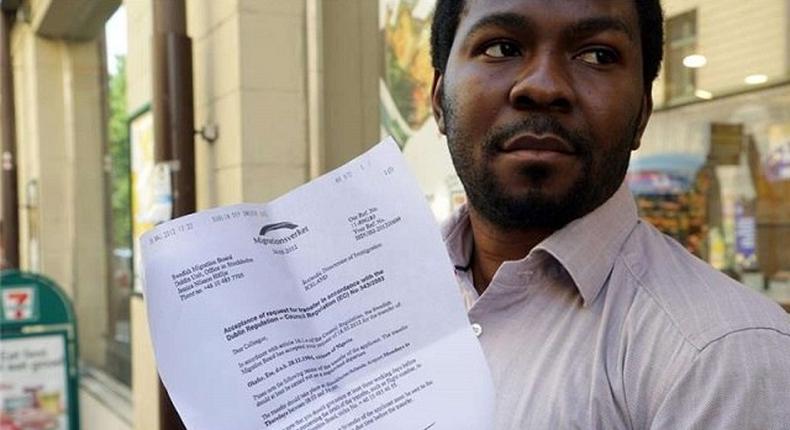 Eze Okafor has lost his battle for asylum in Iceland