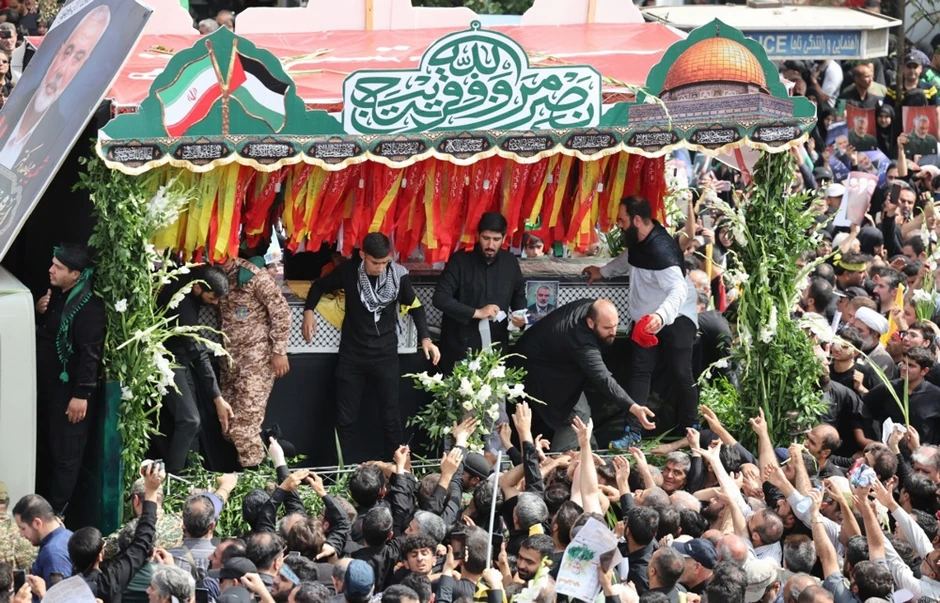 Komemoracija u Teheranu za ubijenog lidera Hamasa Ismala Hanijea 1. avgusta