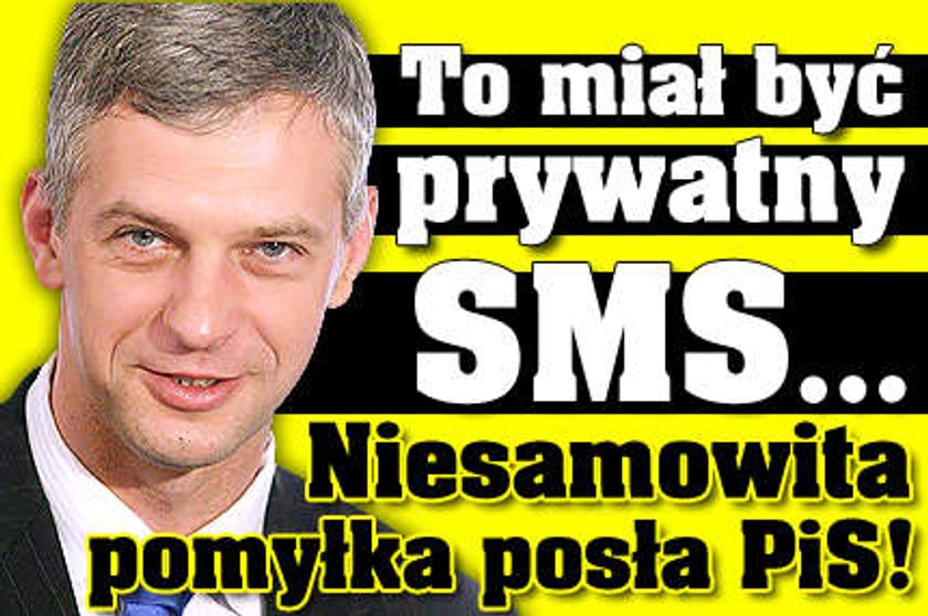 Niesamowita pomyłka posła PiS!