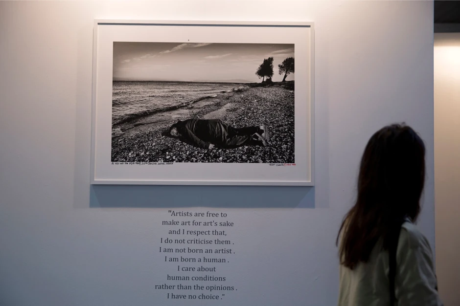 Fotografija je prikazana na izložbi u Nju Delhiju