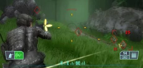 Screen z gry "Ghost Recon Advanced Warfighter 2" (wersja PSP)
