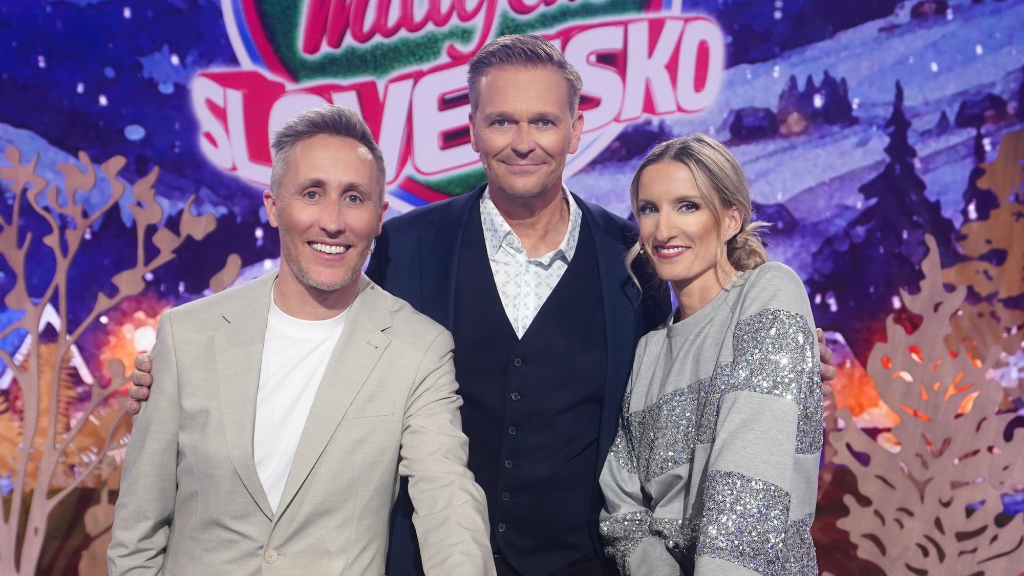 Sajfa, Martin Nikodým a Adela Vinczeová v šou Milujem Slovensko na JOJ-ke.