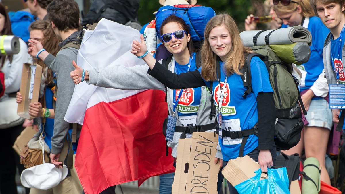 WROCŁAW AUTO STOP RACE 2014 (wystartował wyścig autostopowiczów)