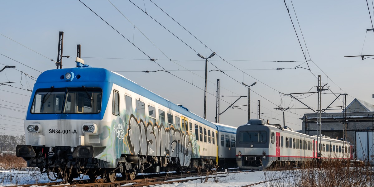 Tabor Sigmy niszczejący na bocznicy