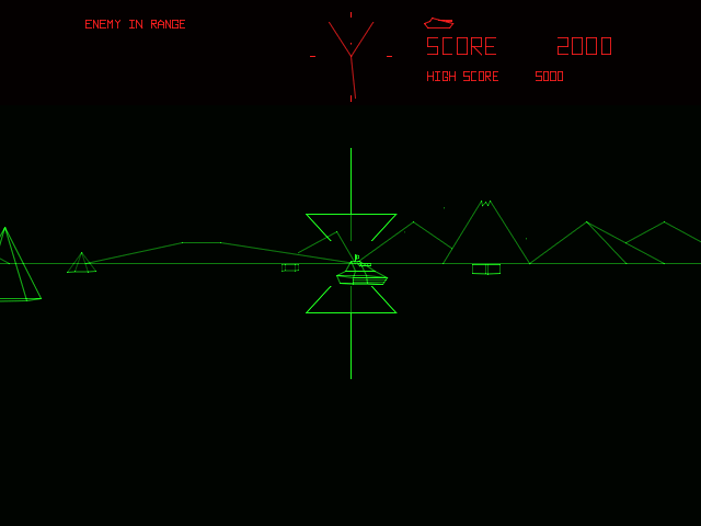 Najlepsze gry wyprodukowane w latach 80': Battlezone