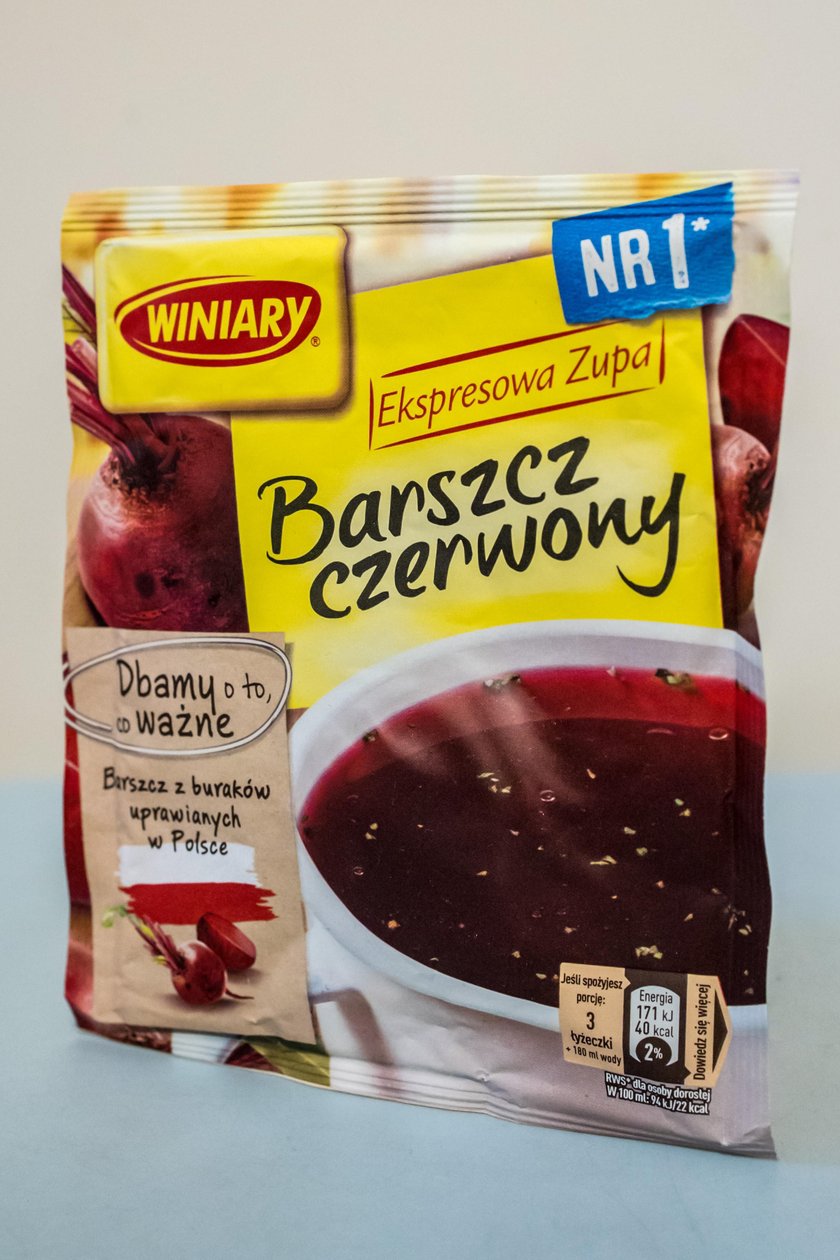 Test czerwonych barszczy