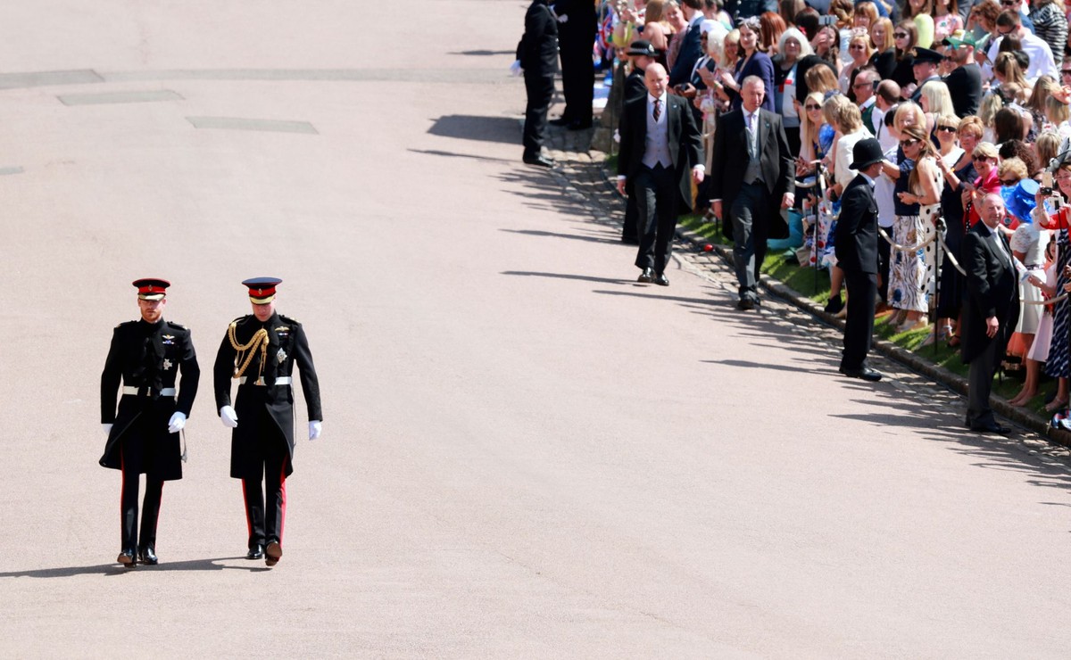 książę Harry i książę William